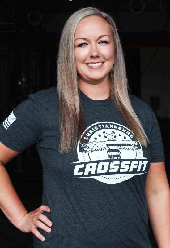 Jennifer Goad Coach At CrossFit Gym In Blacksburg, Virginia